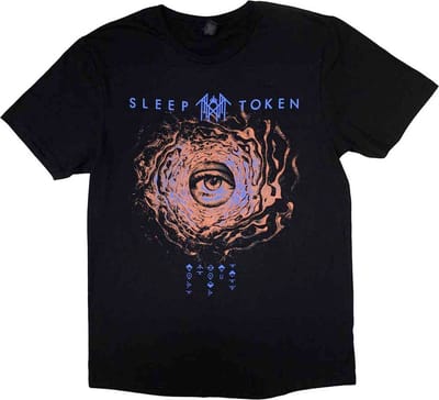Sleep Token - Vortex Eye Heren T-shirt - S - Zwart