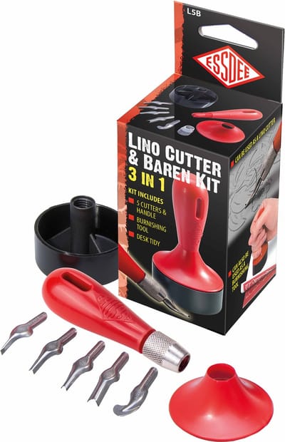Lino Cutter & Stamp Carving Kit 3 in 1