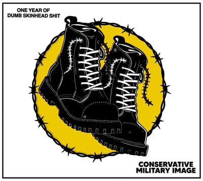 Conservative Military Image - One Year Of Dumb Skinhead Shit (CD)