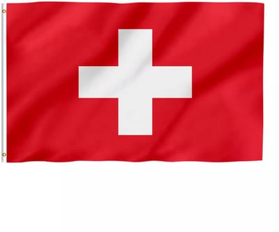 Zwitserse vlag - Vlag van Zwitserland - 150/90CM - WK - Polyester - Flag - CHPN