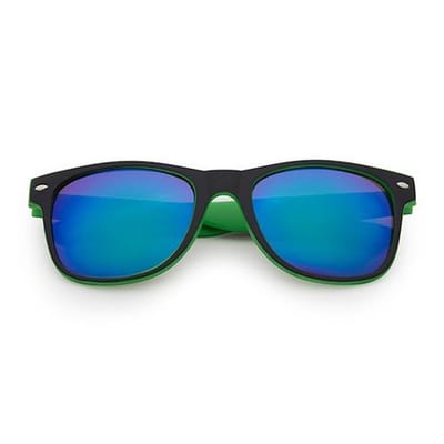 Freaky Glasses– Classic Style - Festival Bril – Rave bril – Dames – Heren - Groen - Blauw