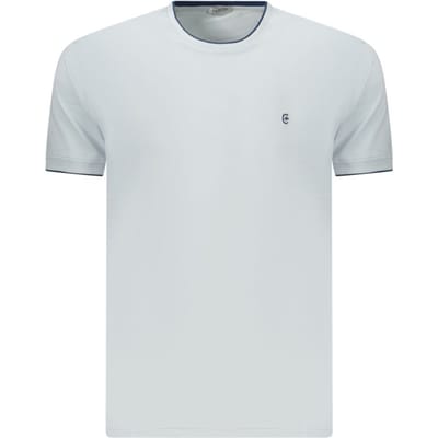 Coveri Moving Azzurro Katoenen Heren T-shirt