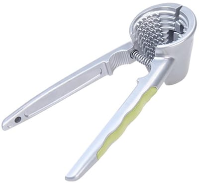 Dailygoods- Notenkraker Ergonomisch - Notenkraker Walnoten - Notenkraker Kerst - Aluminium - Antislip Handvat - Gebruiksvriendelijk Ontwerp - Notenopener