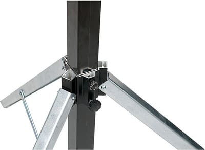 Showtec Showtec Basic 3800 Wind-Up statief, max. 380 cm / 80 kg Home entertainment - Accessoires