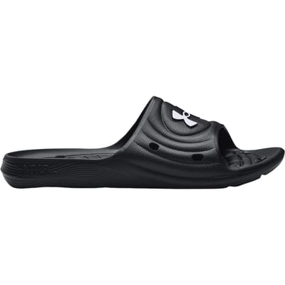 Under Armour Unisex Volwassenen Locker IV Sliders (Zwart/Wit)