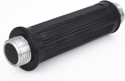Metalen handgreep - Trekhendel gietapparaat - Apparaten bedienen - Aluminium met kunststof bescherming - 114 cm lengte - Aluminium