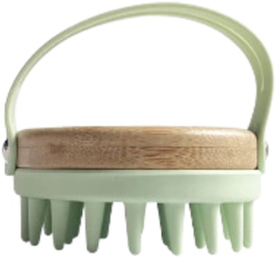 GJ Cosmetics Massage Bamboe Borstel Mint