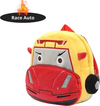 Livano Kinder Rugzak - Jongen - Meisje - Schooltas - Backpack - Race Auto