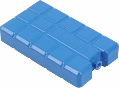 Dikke Koelelement - 400 ml - brede blokken - 17 x 9 x 3 cm - blauw - voor koelbox en grote koeltas