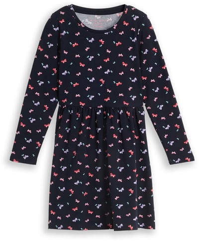 Tom Tailor - Minijurk met patroon - Maat 92/98 - multicolor butterfly design