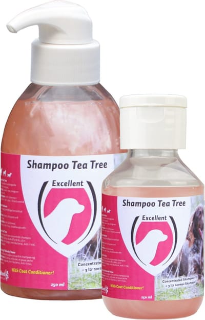 Excellent Shampoo - Sterk reinigende en verzorgende concentraat shampoo - Geschikt voor honden - Tea Tree - 100 ml