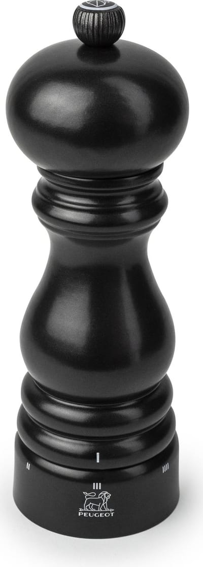 Peugeot Paris Zoutmolen 18 cm - satijnzwart - u'Select - Zirlion maalwerk
