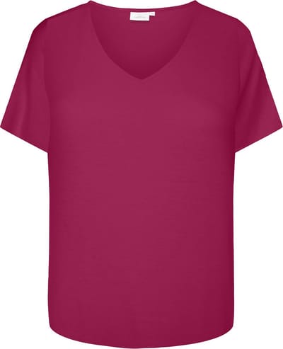 ONLY CARMAKOMA - CARHAVANA SS V-NECK TOP AOP - Meisjes - Blouses