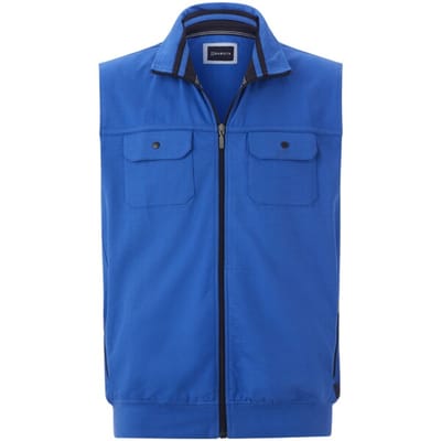 Babista herren Sweatbodywarmer - 48/50 - koningsblauw - Plus Size