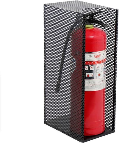 Brandblusserkast - Veiligheidskast - Brandbeveiliging - Transparant frontpaneel - 58x28x20 cm - Niet gespecificeerd