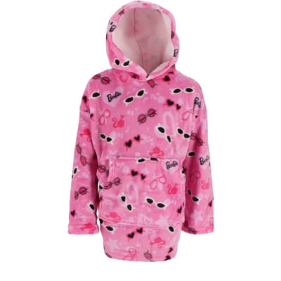 Barbie Hoodie Fleece deken, Sunny - Kind - One Size (7-14 jaar) - Polyester