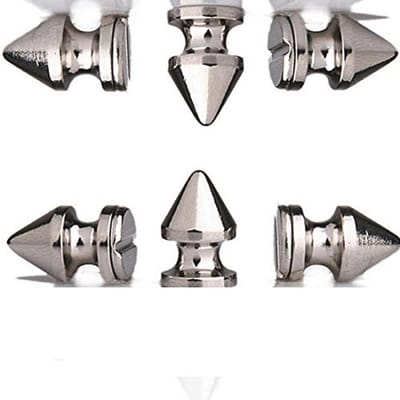 Metalen schroef-terug spikes voor Leathercraft - 12MM boom spike studs