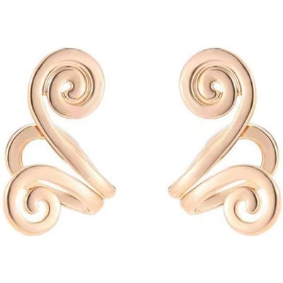 Mode Totem Clip Oorbel voor Dames Zonder Piercing Kraakbeen Vintage Oormanchet Meisjes Sieraden Cadeaus goud