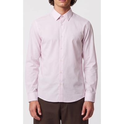 Calvin Klein Ls Thin Stripe Stretch Shirt Ballet Slipper Taglia: S | Camicie Business Outlet | Uomo