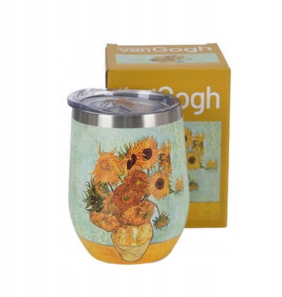 Van Gogh Zonnebloemen Thermosbeker - Kunstzinnig en Praktisch