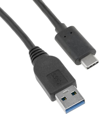 BeMatik - USB-C 3.0 mannelijk naar USB-A 3.0 mannelijk 1m kabel