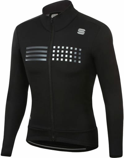 Sportful Fietsjack Heren Zwart - TEMPO JACKET BLACK - L