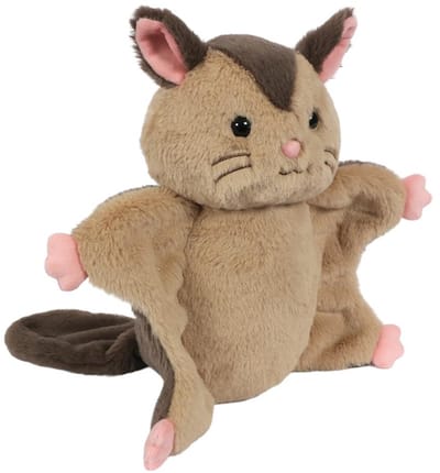 PIA Soft Toys - Pluche Knuffeldier - Vliegende eekhoorn 25 cm