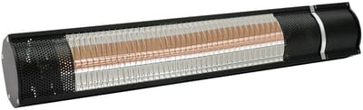 ITRONIQ Infrarood Heater 2000W – Elektrische Terrasverwarmer Voor Binnen en Buiten – Outdoor Heater – Balkonverwarming - Zwart