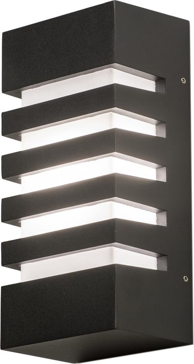 Lumidora Wandlamp 74715 - Voor buiten - CAMDEN - E27 - Zwart - Kunststof - Buitenlamp - IP54