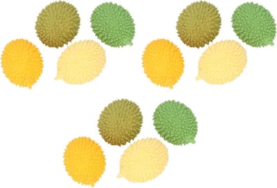 Kneedbare Stressballen Set - Zintuiglijke Ballen - Stressverlichting Thuis - Duurzaam TPR Materiaal - 9.5 x 6.5 cm - Multicolor