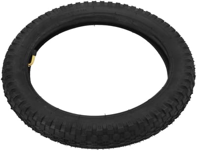 Dailygoods- Buitenband 16x2.4 Rubber - Antislip - Slijtvast - Duurzaam - Vervangende Kinderfietsband - Goede Rijervaring - Fietsband