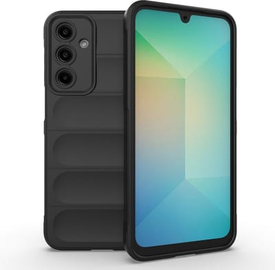 Coverup Hoesje - Geschikt voor Samsung Galaxy A16 Hoesje - Coverup Hands-On Rugged Back Cover - Zwart