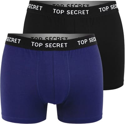 Top Secret Serie - Katoenen Herenboxershorts - 4 stuks - Maat L