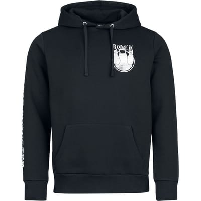 Sesame Street Trui met capuchon - Rock Monster - Krümelmonster - Cookie Monster - S tot XXL - voor Mannen - zwart