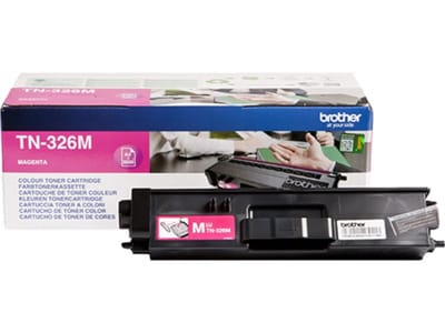 Brother TN-326M toner cartridge magenta hoge capaciteit (origineel)