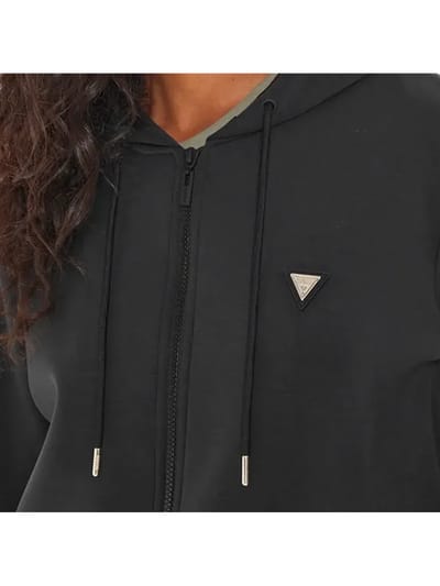 Capuchon sweaters Guess OLYMPE FULL ZIP V4YQ06 KCAY2