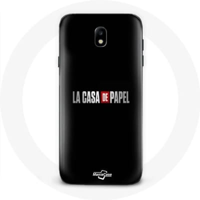 Samsung Galaxy J3 2017 hoesje La casa de papel-logo