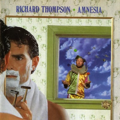 CD RICHARD THOMPSON  Amnesia  CDP7488452 Capitol Records 1988 Japan Rock Gebruikt beige