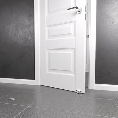 Set van 2 Deurstopper, Magnetische Deurstop, Zelfklevende Vloermat van RVS, Ideaal voor Thuis en Kantoor, Bescherming tegen Schade en Geluid