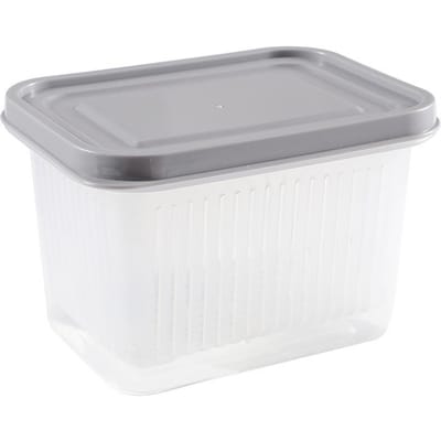 Afdruipopbergdoos met Luchtdicht Deksel PP Koelkast Voedselopbergcontainer voor Lente-ui Gember