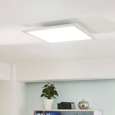 Arcchio LED paneel, CCT Lysander, 39 cm, wit, aluminium