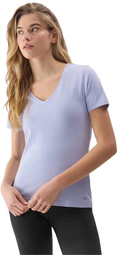 4F T-shirt Dames Blauw - Maat XS