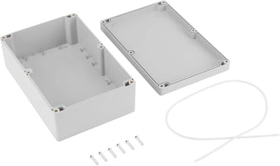 Waterdichte Elektronische Behuizing 230 * 150 * 85mm IP65 voor Stroomverdeling en Controlepanelen van ABS Kunststof