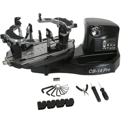 Tennis-Point PRO MASTER CB14 Bespanmachine-Zwart,Zilver