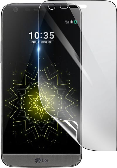 3mk, Geschikt voor LG G5, Schokbestendige Hydrogel Screenprotector, Transparant