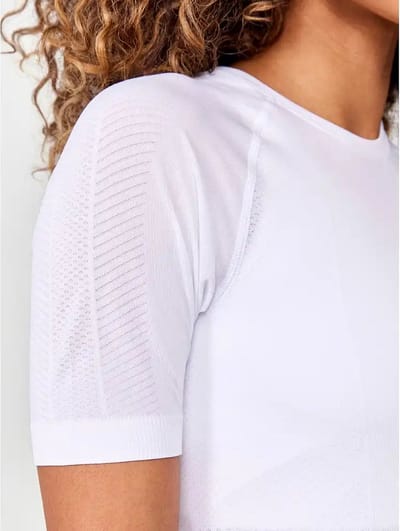 CRAFT ACTIVE COOL INTENSITY SS W Dames Thermoshirt - Wit
