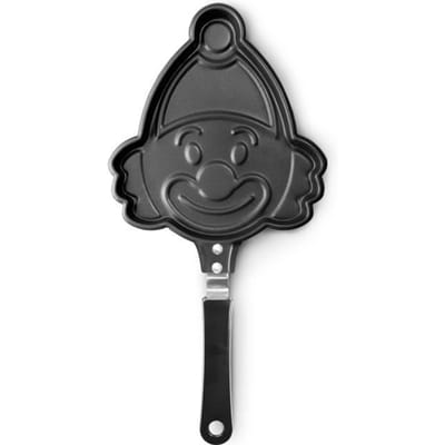 Koekenpan - Moka - Clown - 15 x 18 cm - Anti-aanbakstaal - Geschikt voor alle warmtebronnen