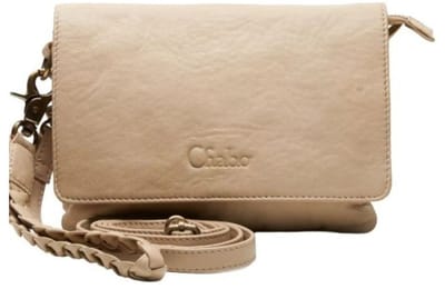 Chabo Bags - Borneo Style - Crossbody - Leer - Creme