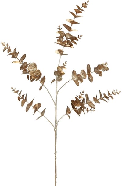 Eucalyptus kunst eucalyptustak metallic L105cm