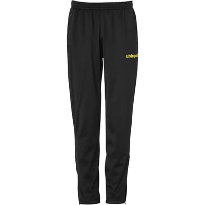 Uhlsport Stream 22 Classic Trainingsbroek Kind Zwart-Limoen Geel Maat 104